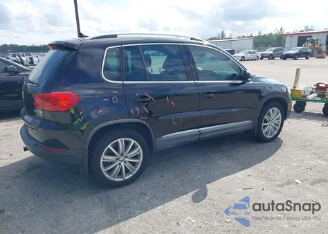 2014 Volkswagen Tiguan Sel из США, поврежденный, VIN WVGBV3AX6EW626014